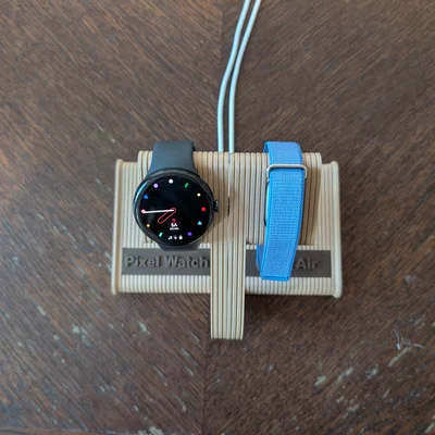 Đế sạc Pixel Watch 3 45mm và Fitbit Air (thiết kế mô-đun linh hoạt)
