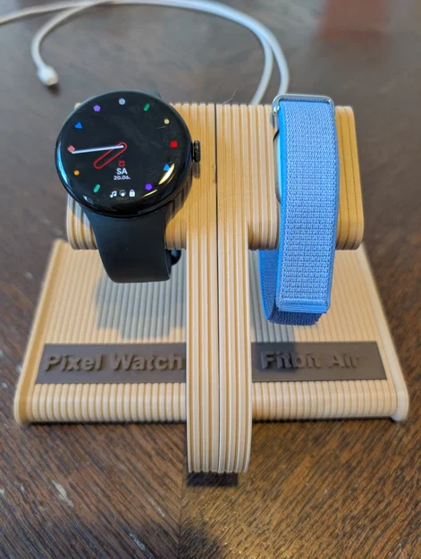 Đế sạc Pixel Watch 3 45mm và Fitbit Air (thiết kế mô-đun linh hoạt) - Image 11