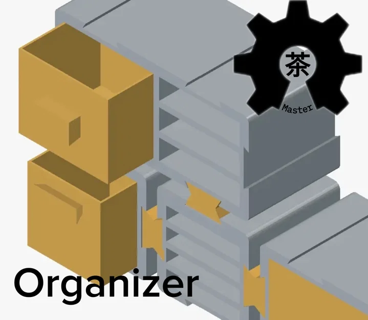 Bộ khay đựng trà OpenTeaMaster Organizer - Image 1
