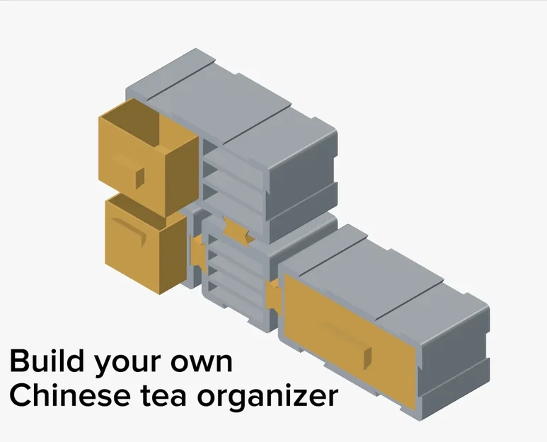 Bộ khay đựng trà OpenTeaMaster Organizer - Image 5
