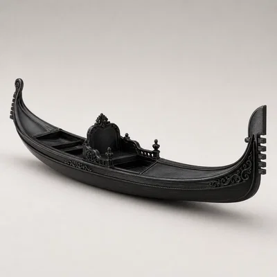 Mô hình thuyền Gondola lãng mạn trang trí in 3D độc đáo