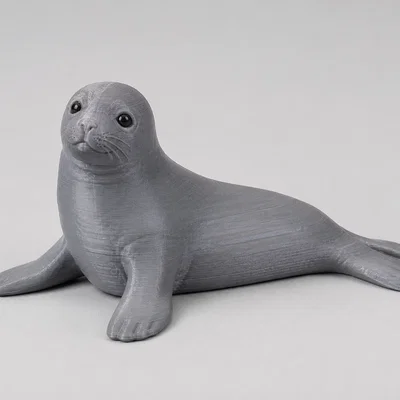 Mô hình chú hải cẩu 3D (Seal) dễ thương để bàn trang trí