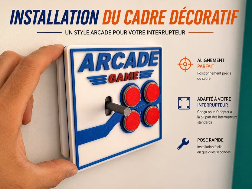 Mặt ốp công tắc kiểu Arcade cho game thủ - Image 3