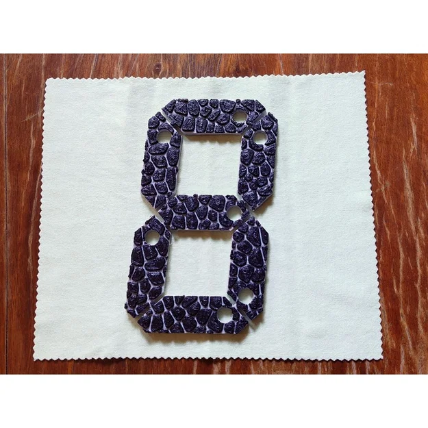 Bộ số điện tử 7 đoạn (Seven Segment Numbers) in 3D cực tiện lợi - Image 5
