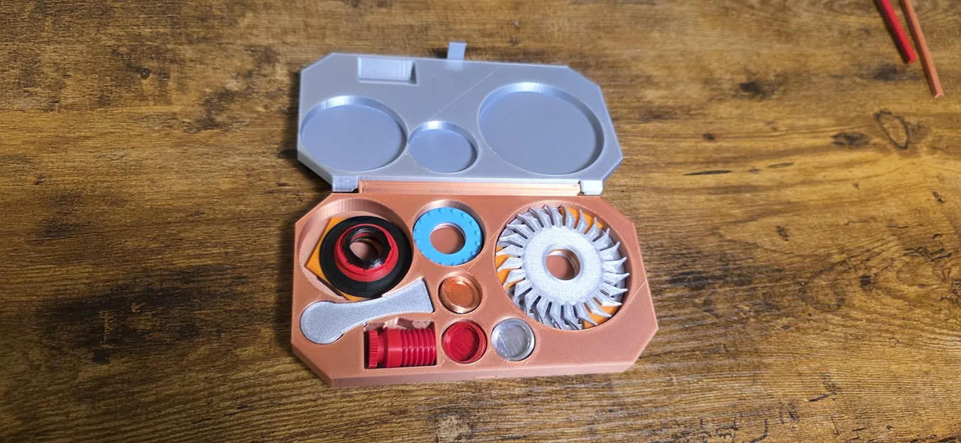 Customizable SpinCore BattleTops W/ Case - Bộ con quay tùy biến chuyên nghiệp - Image 4