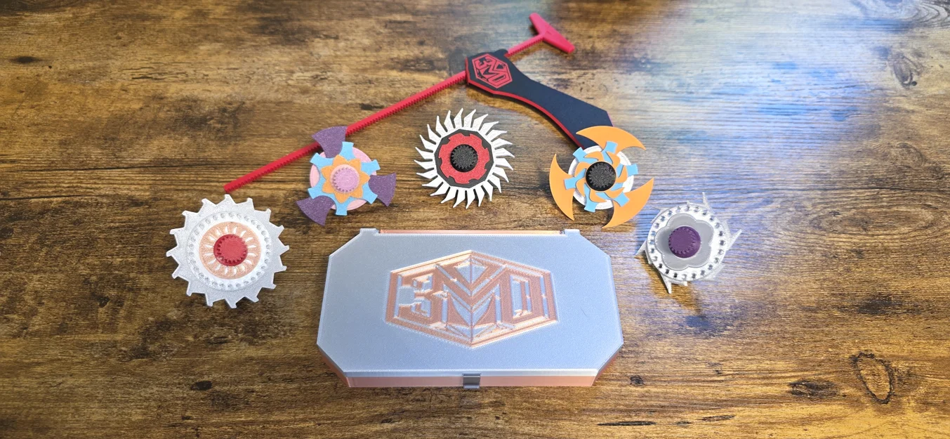 Customizable SpinCore BattleTops W/ Case - Bộ con quay tùy biến chuyên nghiệp - Image 12