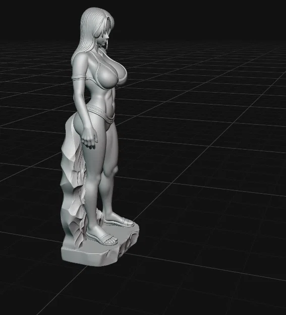 Mô hình 3D nhân vật phong cách Nami - One Piece ấn tượng - Image 2