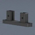 Đế giữ động cơ SG90 chắc chắn (Servo Mount) - In 3D không cần support - Thumbnail 1