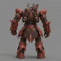 Mô hình 3D Davoth Dark Lord từ game Doom Eternal sắc nét - Thumbnail 2