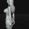 Mô hình tượng nữ nhân vật Anime phong cách quyến rũ cho in 3D - Thumbnail 4