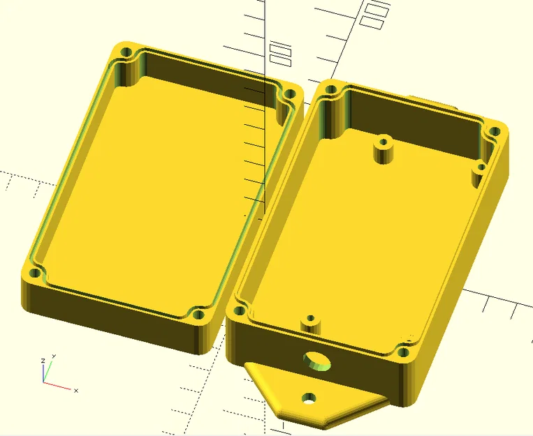 Hộp đựng linh kiện điện tử 68x110 (Eletronics Case) in 3D cực tiện - Image 1