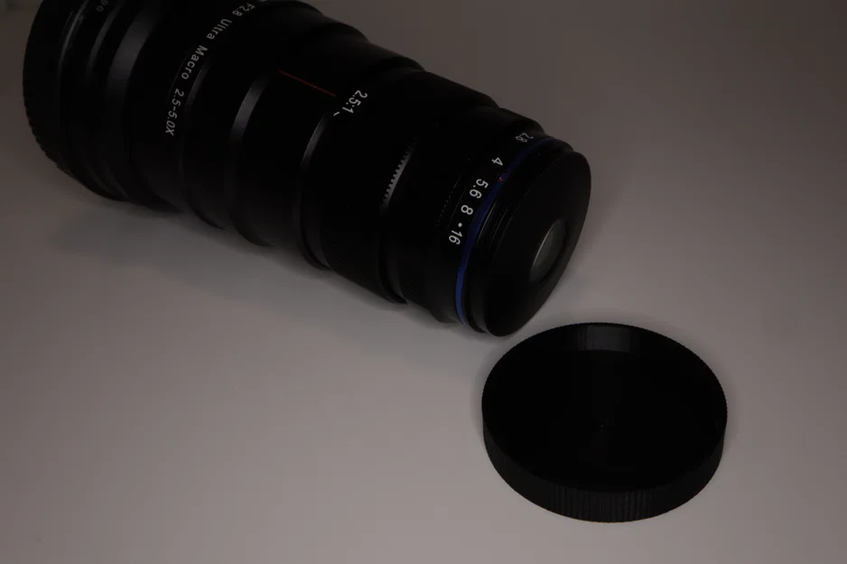 Nắp đậy bảo vệ ống kính LAOWA 25mm Ultra Macro 2.5-5.0x (In 3D) - Image 3