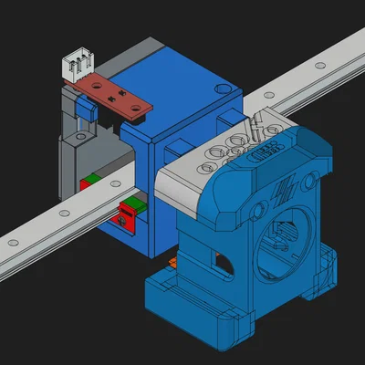 HevORT X-Carriage cho Dragon Burner (MGN12H)