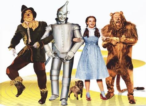 Mô hình 3D 4 nhân vật trong phim Phù thủy xứ Oz (Wizard of Oz) - Image 1