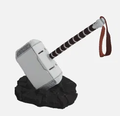Mô hình búa thần Thor (Mjolnir) in 3D độc đáo - Image 1