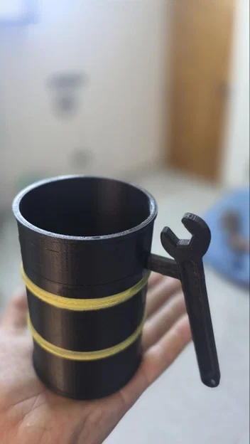 Cốc in 3D hình thùng phuy độc đáo dành riêng cho kỹ sư - Image 1