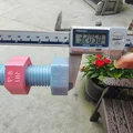 Bộ bu-lông và đai ốc 1 inch - 8 TPI - Thumbnail 5