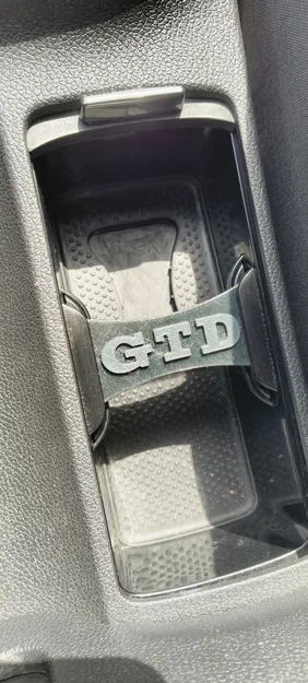 Thanh chắn khay để ly xe VW Golf MK6 GTD (3D Printable) - Image 1