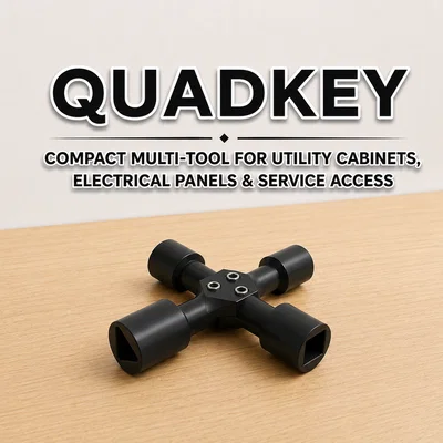 Chìa khóa vạn năng 4 chiều (Universal 4-Way Utility Key)