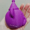 Đồ trang trí đầu gấu Giáng sinh dễ thương - Tự in 3D cực đẹp - Thumbnail 2