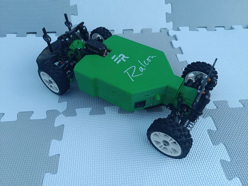 Bộ chuyển đổi EmbieRacing Ralcon cho Xray T3 - đầy đủ các linh kiện - Image 3