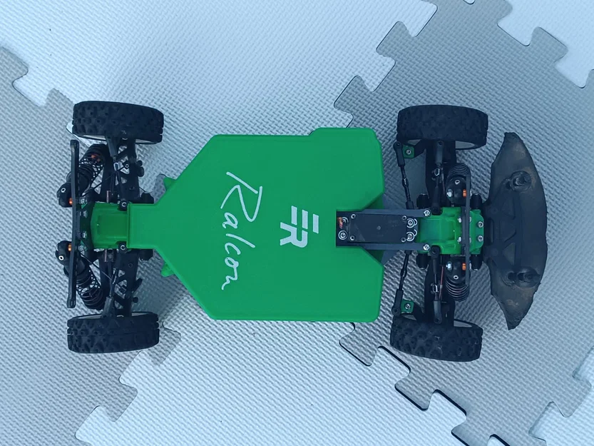 Bộ chuyển đổi EmbieRacing Ralcon cho Xray T3 - đầy đủ các linh kiện - Image 4