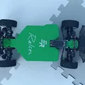 Bộ chuyển đổi EmbieRacing Ralcon cho Xray T3 - đầy đủ các linh kiện - Thumbnail 4