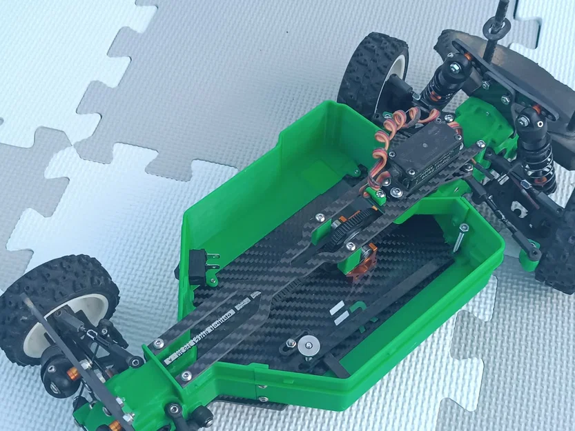 Bộ chuyển đổi EmbieRacing Ralcon cho Xray T3 - đầy đủ các linh kiện - Image 6