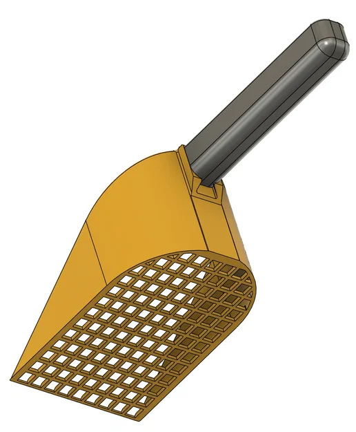 Xẻng xúc cát vệ sinh cho mèo 2 mảnh in 3D bền đẹp - Image 4