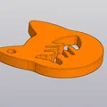 Móc khóa hình đầu mèo và xương cá dễ thương (3D Printable) - Thumbnail 3