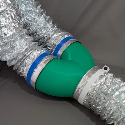 Khớp nối chữ Y 80mm cho ống xả