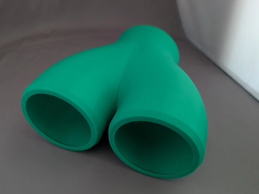 Khớp nối chữ Y 80mm cho ống xả - Image 2