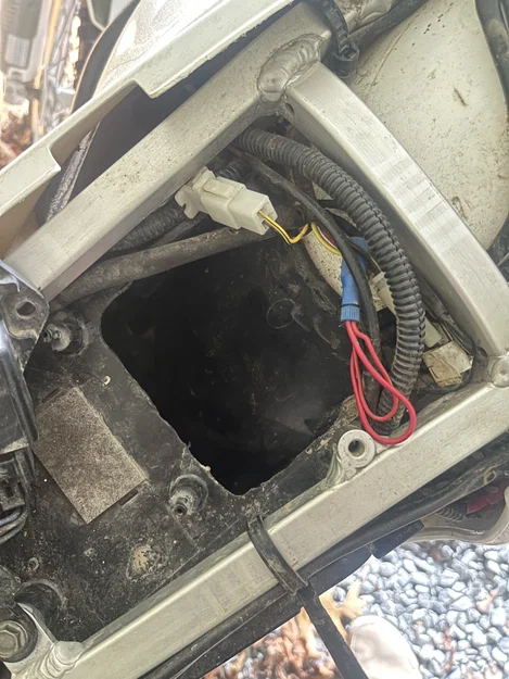 Miếng chặn Airbox 3x3 cho DRZ400 và KLX400 - Image 2