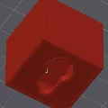 Mô hình lỗ treo tường (Keyhole Hanger - Negative Part) - Thumbnail 1