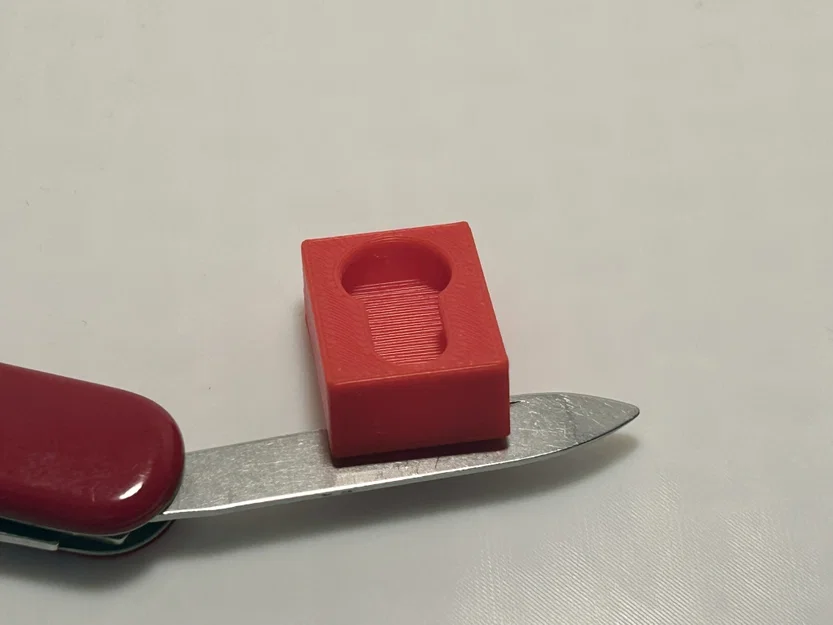 Mô hình lỗ treo tường (Keyhole Hanger - Negative Part) - Image 6