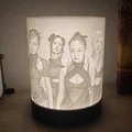Đèn ngủ 3D Lithophane Blackpink trang trí cực chất - Thumbnail 1