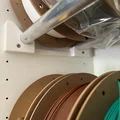 Giá đỡ cuộn nhựa in 3D cho kệ sách IKEA Billy - Thumbnail 1
