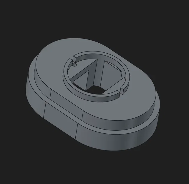 Miếng đệm 0.5 inch cho bộ vòi sen Kohler Hydrorail (3D Print) - Image 1