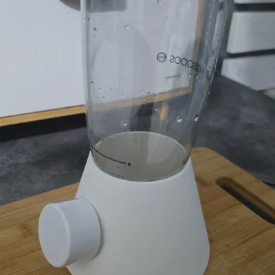 Giá úp ngược chai và nắp SodaStream tiện lợi - In 3D nhanh chóng