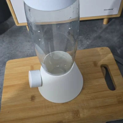 Giá úp ngược chai và nắp SodaStream tiện lợi - In 3D nhanh chóng