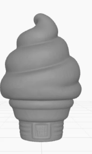 Mô hình kem ốc quế Ice Cream NeeDow siêu dẻo cực đáng yêu - Image 1