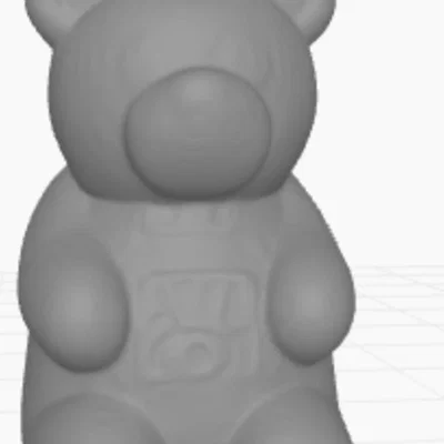 Mô hình chú gấu NeeDow Gummy Bear - In 3D nhựa TPU siêu dẻo