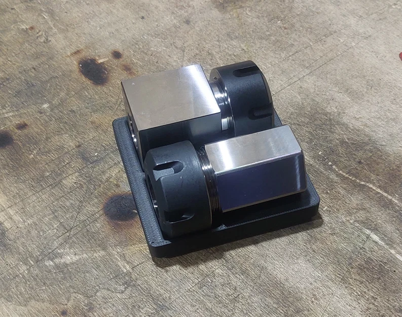 Khay in 3D Gridfinity đựng khối kẹp collet ER25 chuyên nghiệp - Image 4