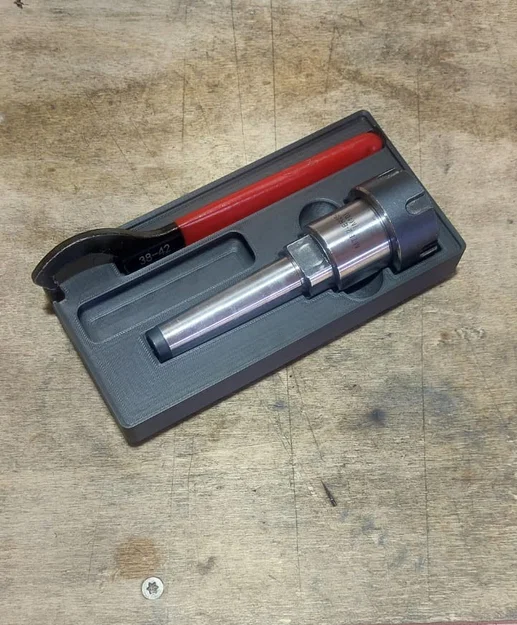 Khay Gridfinity cho đầu kẹp MC2 ER25 collet holder - Image 2