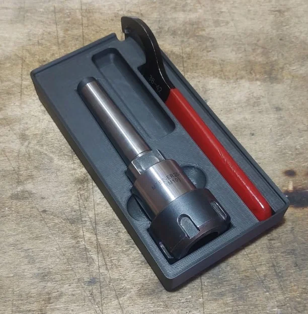 Khay Gridfinity cho đầu kẹp MC2 ER25 collet holder - Image 3