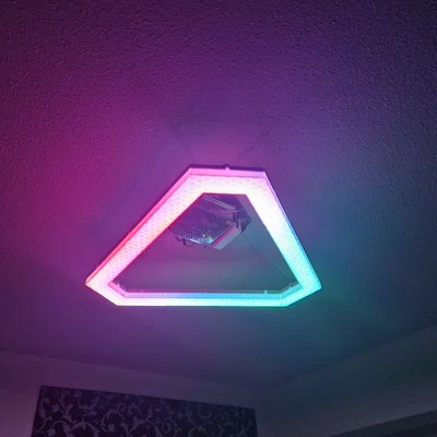 Đèn LED Triangle Hexagon Lamp: Hướng Dẫn In 3D Đèn Trang Trí Thông Minh