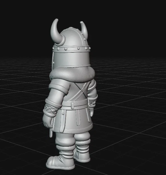 Mô hình chiến binh Viking dũng mãnh để in 3D chi tiết sắc nét - Image 2