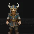 Mô hình chiến binh Viking dũng mãnh để in 3D chi tiết sắc nét - Thumbnail 3