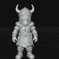 Mô hình chiến binh Viking dũng mãnh để in 3D chi tiết sắc nét - Thumbnail 5