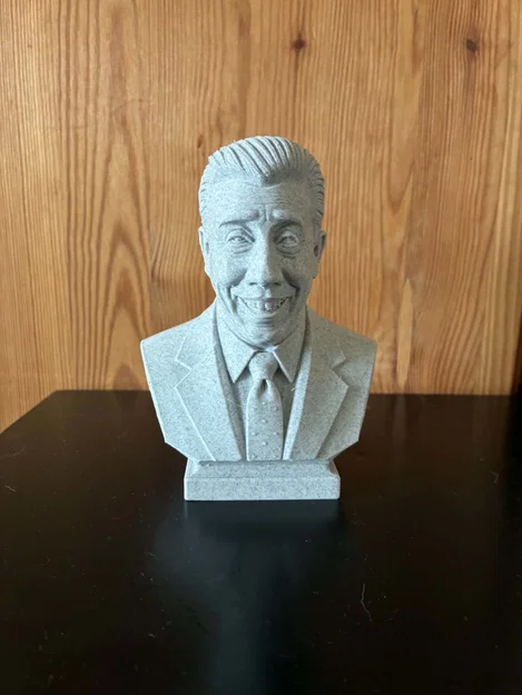Bức tượng bán thân Fernandel (Fernand Joseph Désiré Contandin) - Image 2